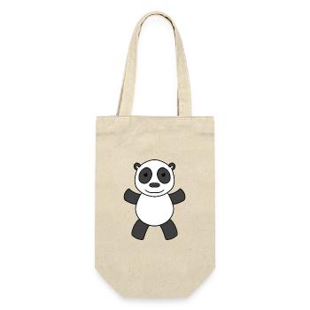 Panda Ours Mignon - Sac à bouteille - nature - Devant