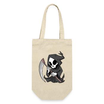 Grim Reaper with Scythe - Gift Bag for Bottles - nature - Front