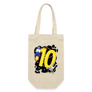 Boy 10 years old - 10th birthday gift - Gift Bag for Bottles - nature - Front