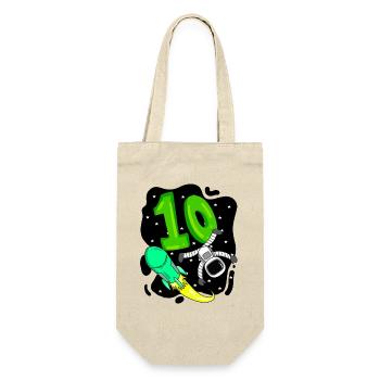 Boy 10 years old - 10th birthday gift - Gift Bag for Bottles - nature - Front