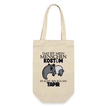 tapire tapire - Geschenkbeutel für Flaschen - Natur - Vorne