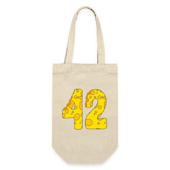 42 years old - 42nd birthday gift - 1942 - Gift Bag for Bottles - nature - Front