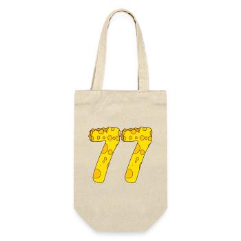 77 years old - 77th birthday present - 1977 - Gift Bag for Bottles - nature - Front