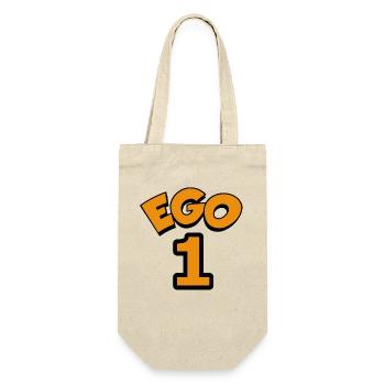 Ego One Orange on Black - Gift Bag for Bottles - nature - Front