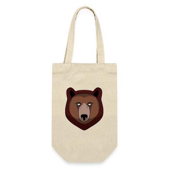 Bear - Gift Bag for Bottles - nature - Front
