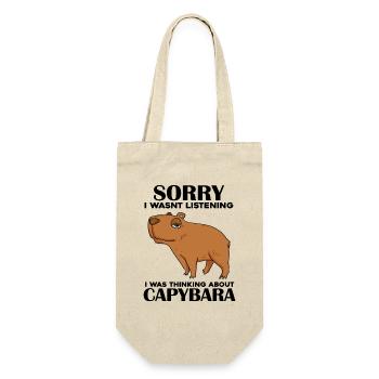 Capybara Wasserschwein - Sac à bouteille - nature - Devant