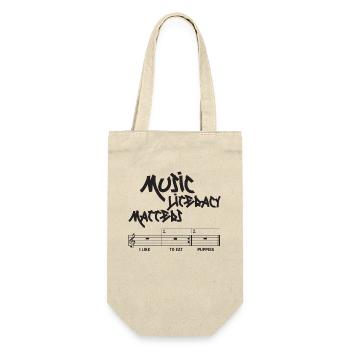 Music Literacy Matters - Gift Bag for Bottles - nature - Front