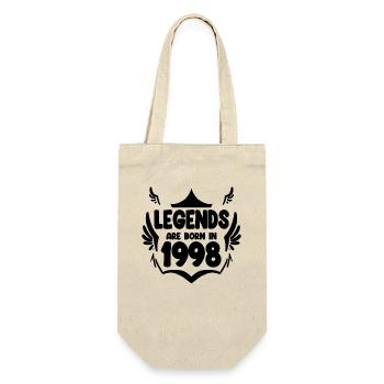 1998 - Geschenkbeutel für Flaschen - Natur - Vorne