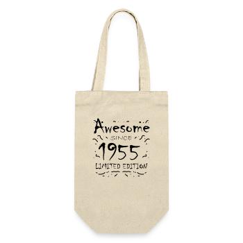1955 - Born 1955 - Fantastic since 1955 - Gift Bag for Bottles - nature - Front