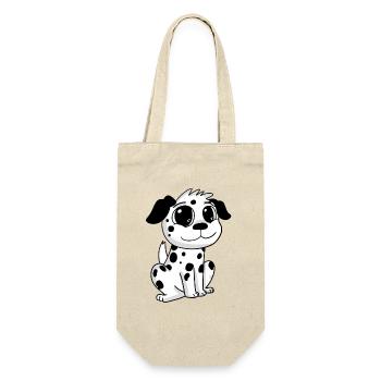 Dalmatian Dog Dog Owner - Gift Bag for Bottles - nature - Front