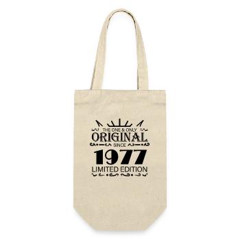 1977 - Année de construction 1977 - Né en 1977 - Sac à bouteille - nature - Devant