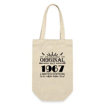 1967 - Year of construction 1967 - Born 1967 - Gift Bag for Bottles - nature - Front