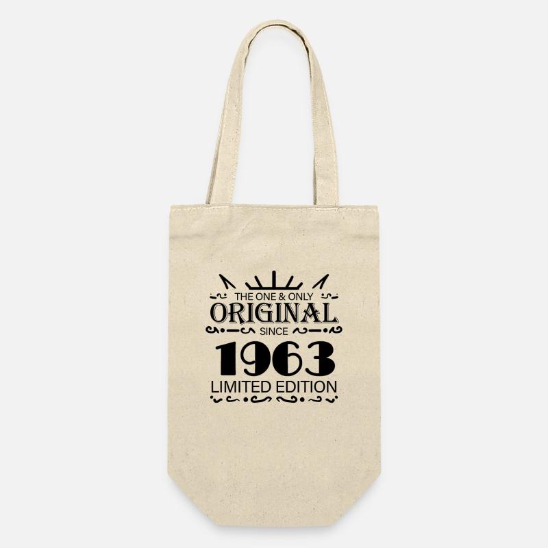 1963 - Année de construction 1963 - Né en 1963 - Sac à bouteille - nature
