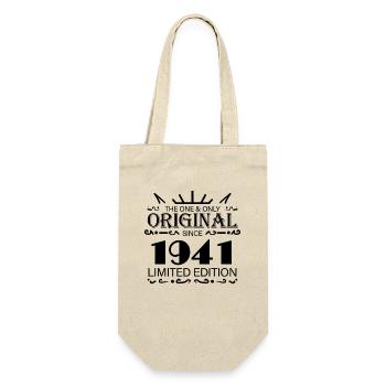 1941 - Year of construction 1941 - Born 1941 - Gift Bag for Bottles - nature - Front