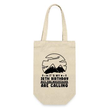 Mountain Wanderer 32nd Birthday 32 Years Old Gift - Gift Bag for Bottles - nature - Front