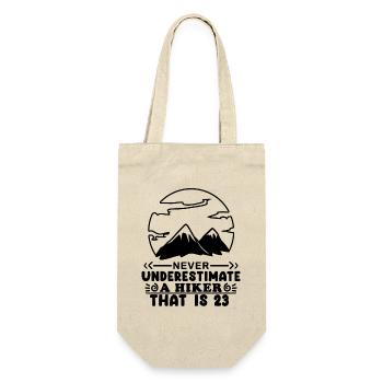 23rd birthday hiker - Gift Bag for Bottles - nature - Front