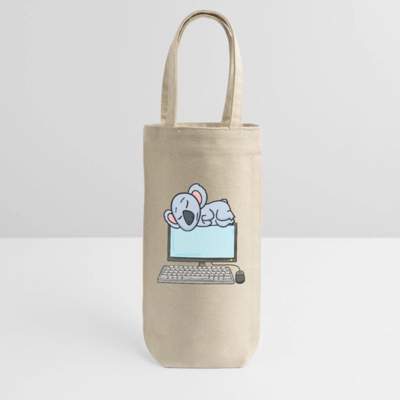Koala Computer Nerd Programmeur Cadeau Sac à bouteille
