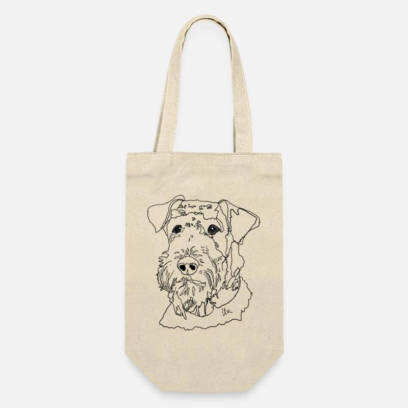 Airedale Terrier - Sac à bouteille - nature