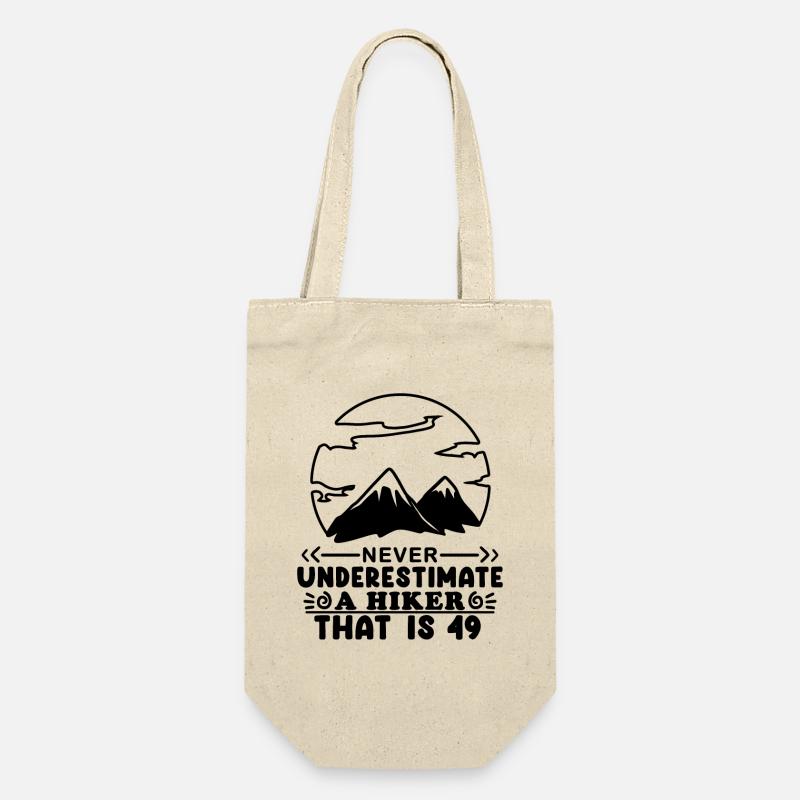 Mountain Wanderer 49e anniversaire 49 ans Cadeau - Sac à bouteille - nature