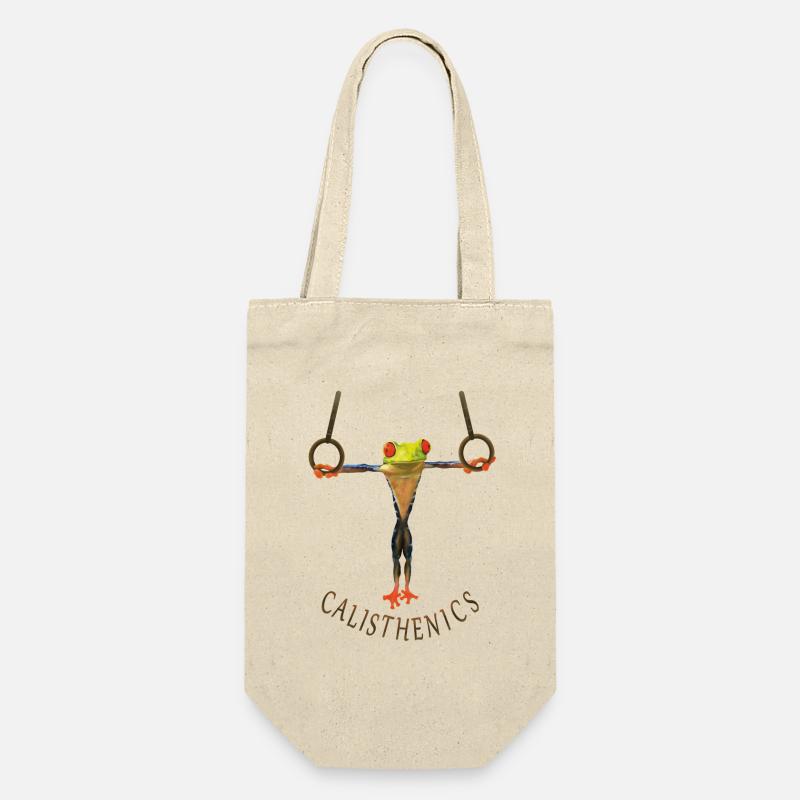 Calisthenics - Geschenkbeutel für Flaschen - Natur