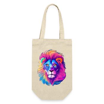 Lion - Gift Bag for Bottles - nature - Front