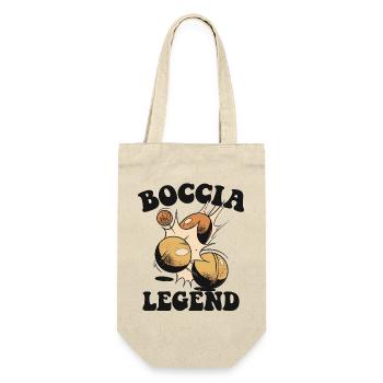 Bocciaspieler Boccia Kugel und Zubehör Boccia - Geschenkbeutel für Flaschen - Natur - Vorne