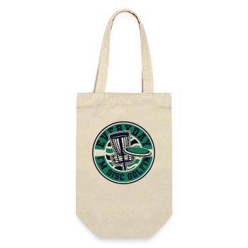 Tous les jours, je suis Disc Golfing Frisbee Golf Basket - Sac à bouteille - nature - Devant