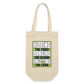 Hitting Trees Banging Chains Enjoying Fame - Gift Bag for Bottles - nature - Front