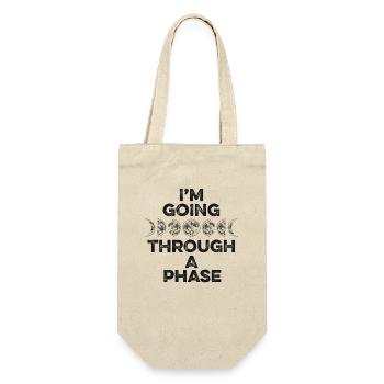 I'm Going Through A Phase Starry Sky Cosmologist - Gift Bag for Bottles - nature - Front