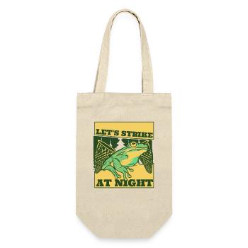 Let's Strike At Night Toad Tadpole Frog - Gift Bag for Bottles - nature - Front