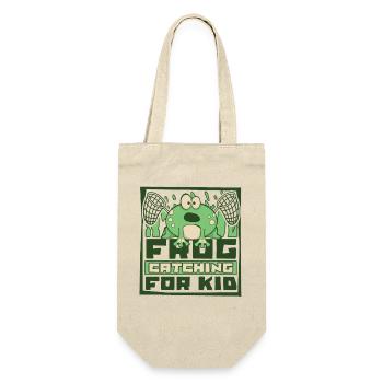 Frog Catching For Kid Laubfrosch Kröte Frosch - Geschenkbeutel für Flaschen - Natur - Vorne