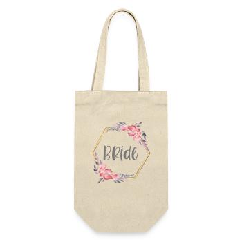 Wedding Bride Bride Bachelorette Party - Gift Bag for Bottles - nature - Front