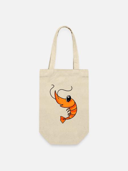 Crevettes - Sac à bouteille - nature