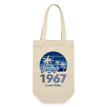 Vintage Year 1967 Limited Edition Blue - Gift Bag for Bottles - nature - Front
