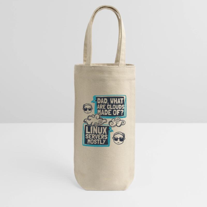 Papa quels sont les clouds faits de Developer Coder Sac à bouteille