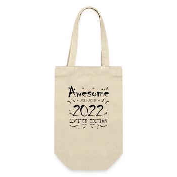 2022 - Vintage 2022 - Fantastic since 2022 - Gift Bag for Bottles - nature - Front