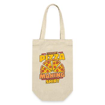 Ceci est mon vêtement de fabrication de pizza pizza four pizza pizza - Sac à bouteille - nature - Devant