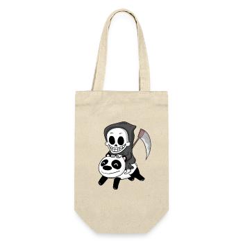 Grim Reaper Panda - Gift Bag for Bottles - nature - Front
