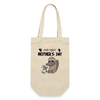 Mother's Day - First Mother's Day Gift - Gift Bag for Bottles - nature - Front
