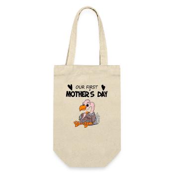 Mother's Day - First Mother's Day Gift - Gift Bag for Bottles - nature - Front