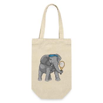 Raquette de tennis d’éléphant - Sac à bouteille - nature - Devant