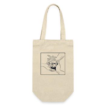 allotment garden allotment garden horticulture gardener - Gift Bag for Bottles - nature - Front