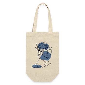 Lineart horticulture allotment garden allotment garden - Gift Bag for Bottles - nature - Front