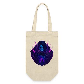 Devil Gothic Seduction Girl - Geschenkbeutel für Flaschen - Natur - Vorne