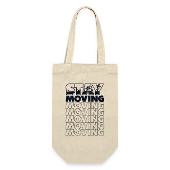 Stay Moving Triathlete Training Triathlon Bike Pro - Gift Bag for Bottles - nature - Front