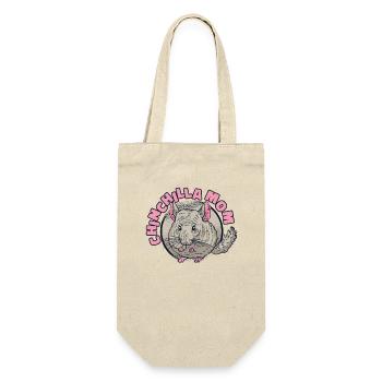 Chinchilla Mom Longhair Short-tailed Longtail - Gift Bag for Bottles - nature - Front