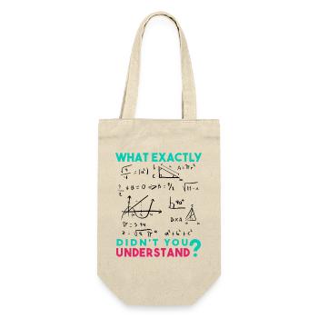 Dictons mathématiques amusants, physique et formule mathématique - Sac à bouteille - nature - Devant