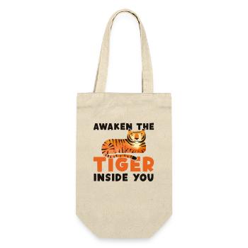 Awaken The Tiger Inside You King Tiger - Gift Bag for Bottles - nature - Front