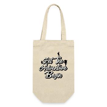 Adventure awaits - Gift Bag for Bottles - nature - Front