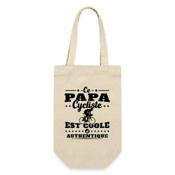 Ce papa cycliste est coole et authentique - Sac à bouteille - nature - Devant